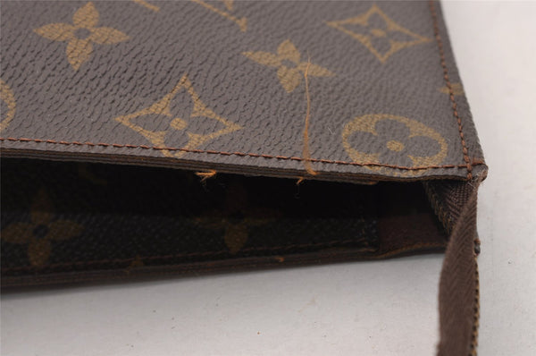 Authentic Louis Vuitton Monogram Poche Toilette 26 Pouch Old Model Junk 1642I