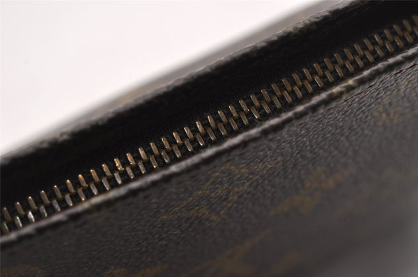 Authentic Louis Vuitton Monogram Poche Toilette 26 Pouch Old Model Junk 1642I