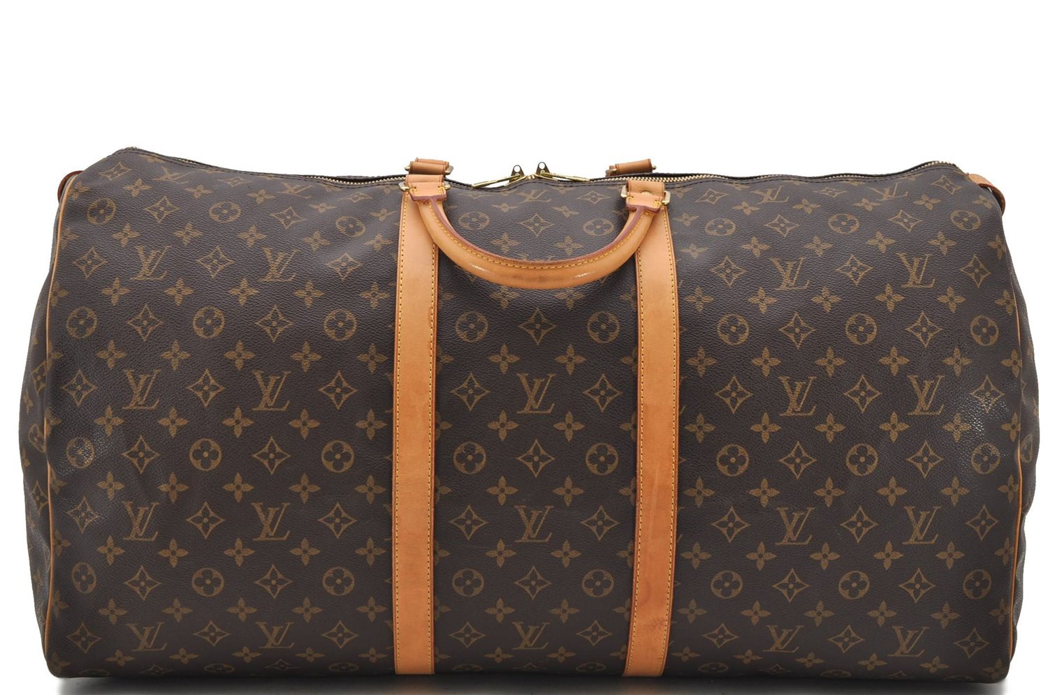 Authentic Louis Vuitton Monogram Keepall 60 Boston Bag M41422 LV 1643D