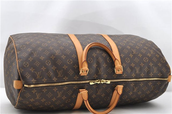 Authentic Louis Vuitton Monogram Keepall 60 Boston Bag M41422 LV 1643D