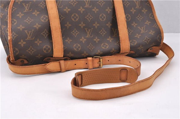 Authentic Louis Vuitton Monogram Saumur 43 Shoulder Cross Bag M42252 LV 1643F