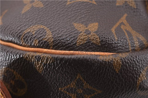 Authentic Louis Vuitton Monogram Saumur 43 Shoulder Cross Bag M42252 LV 1643F