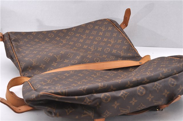 Authentic Louis Vuitton Monogram Saumur 43 Shoulder Cross Bag M42252 LV 1643F