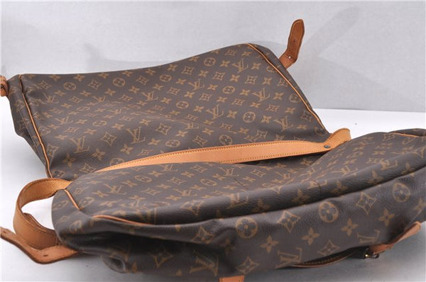 Authentic Louis Vuitton Monogram Saumur 43 Shoulder Cross Bag M42252 LV 1643F