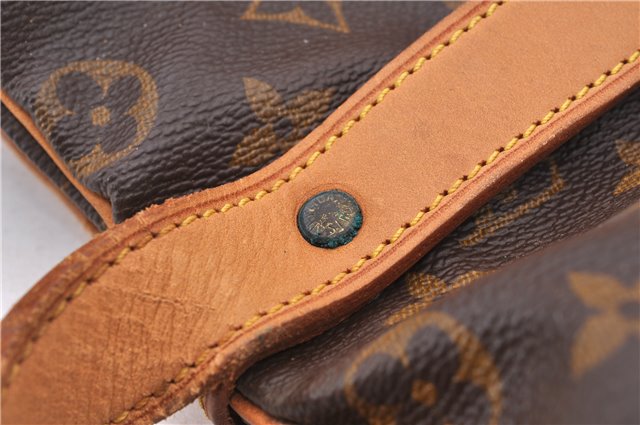 Authentic Louis Vuitton Monogram Saumur 43 Shoulder Cross Bag M42252 LV 1643F
