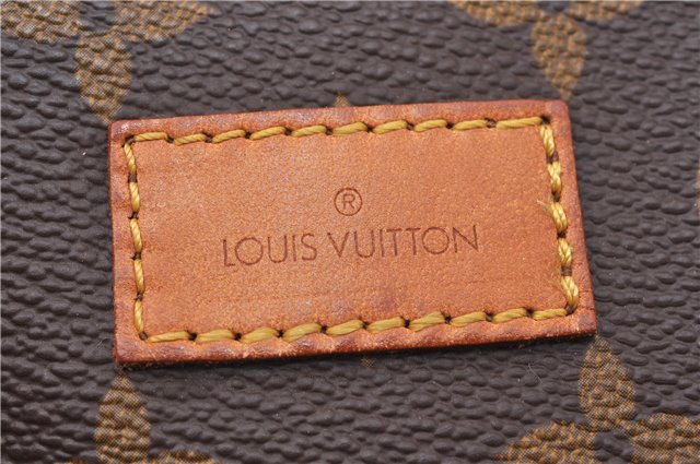 Authentic Louis Vuitton Monogram Saumur 43 Shoulder Cross Bag M42252 LV 1643F