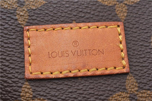 Authentic Louis Vuitton Monogram Saumur 43 Shoulder Cross Bag M42252 LV 1643F