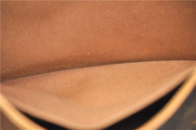 Authentic Louis Vuitton Monogram Saumur 43 Shoulder Cross Bag M42252 LV 1643F