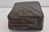 Auth Louis Vuitton Monogram Trousse Toilette 23 Clutch Hand Bag Old Model 1643I
