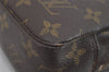 Auth Louis Vuitton Monogram Trousse Toilette 23 Clutch Hand Bag Old Model 1643I