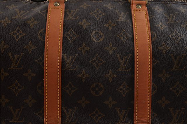 Authentic Louis Vuitton Monogram Keepall 50 Boston Bag M41426 LV 1644D