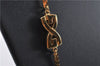 Authentic GIVENCHY Vintage Long Chain Pendant Necklace Gold Tone 1644G