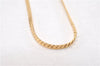 Authentic GIVENCHY Vintage Long Chain Pendant Necklace Gold Tone 1644G