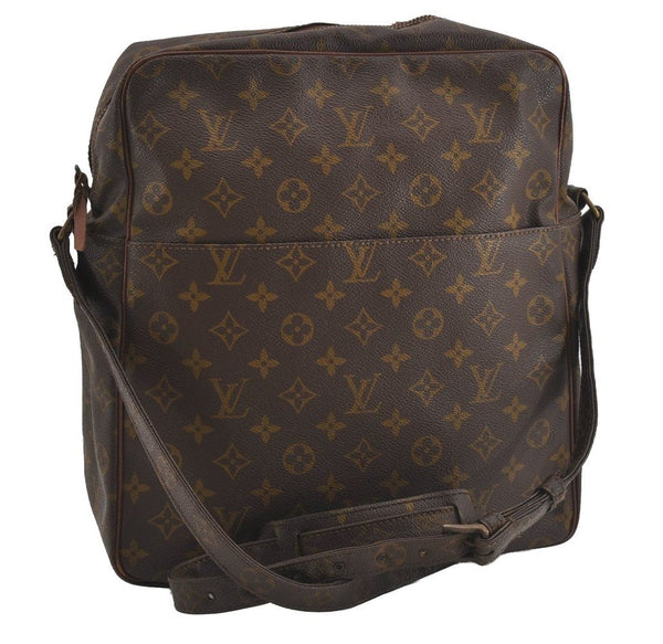 Authentic Louis Vuitton Monogram Marceau Shoulder Cross Body Bag Old Model 1644I