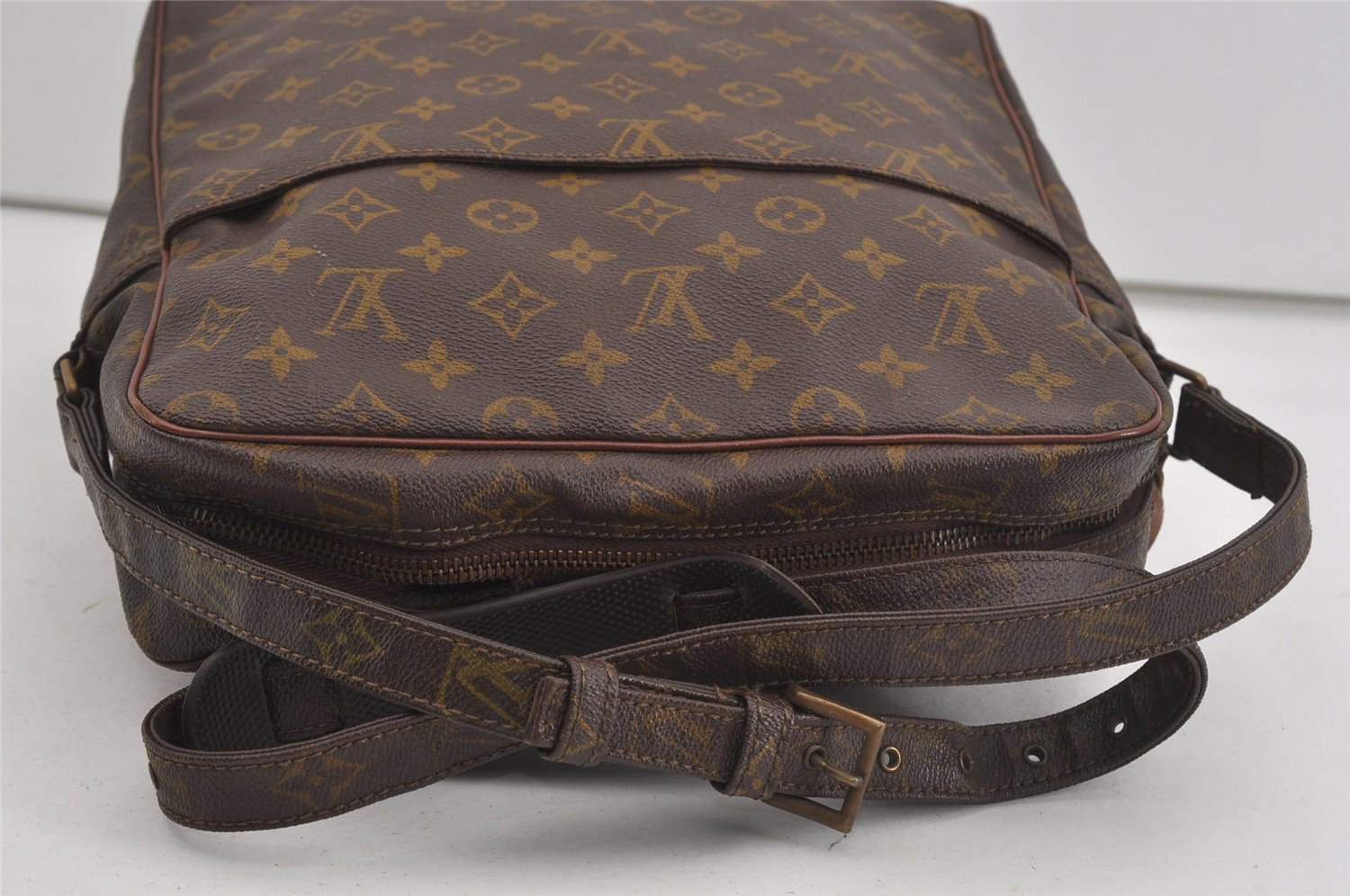 Authentic Louis Vuitton Monogram Marceau Shoulder Cross Body Bag Old Model 1644I