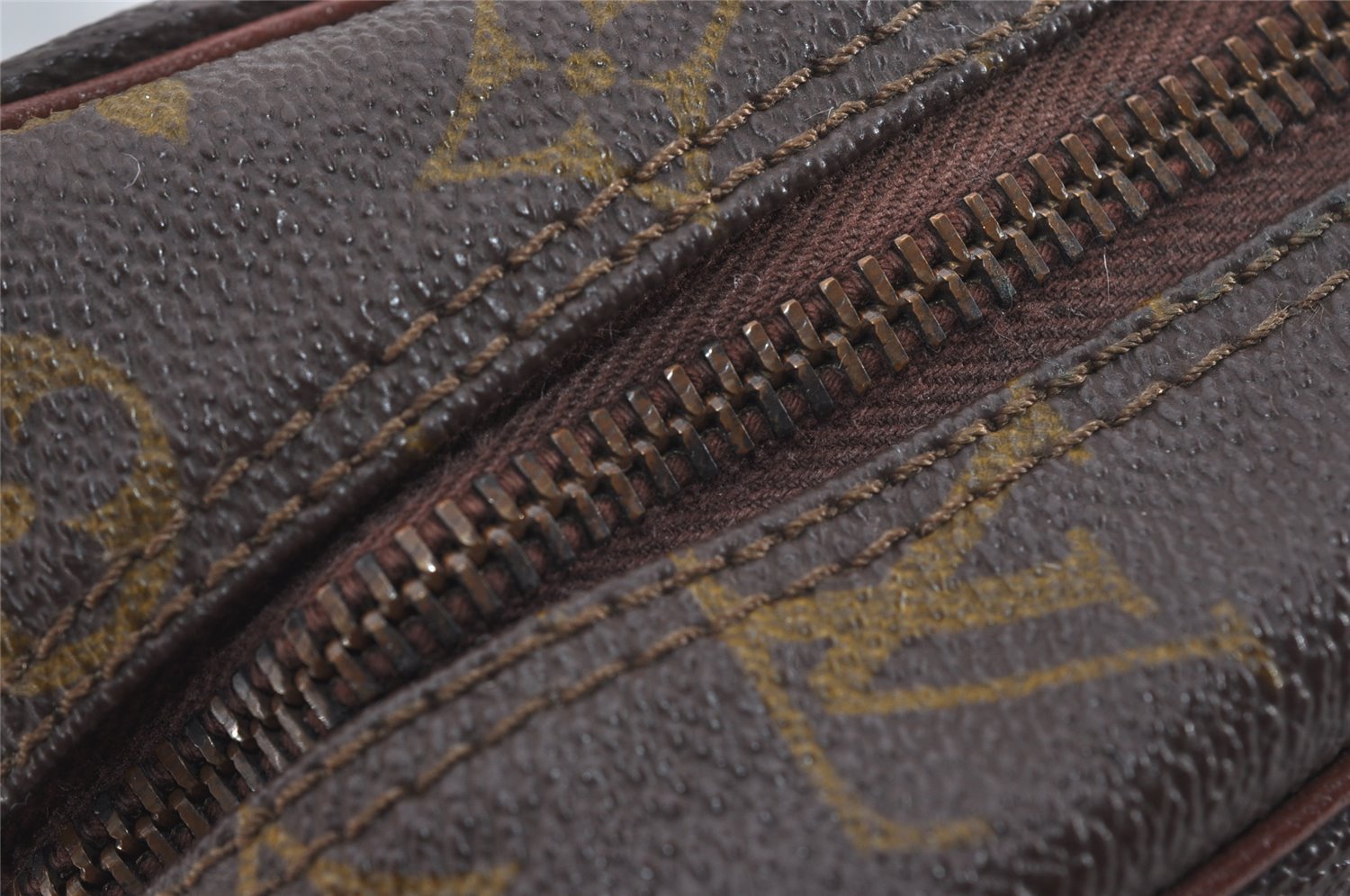 Authentic Louis Vuitton Monogram Marceau Shoulder Cross Body Bag Old Model 1644I