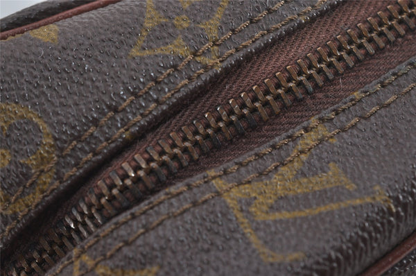 Authentic Louis Vuitton Monogram Marceau Shoulder Cross Body Bag Old Model 1644I