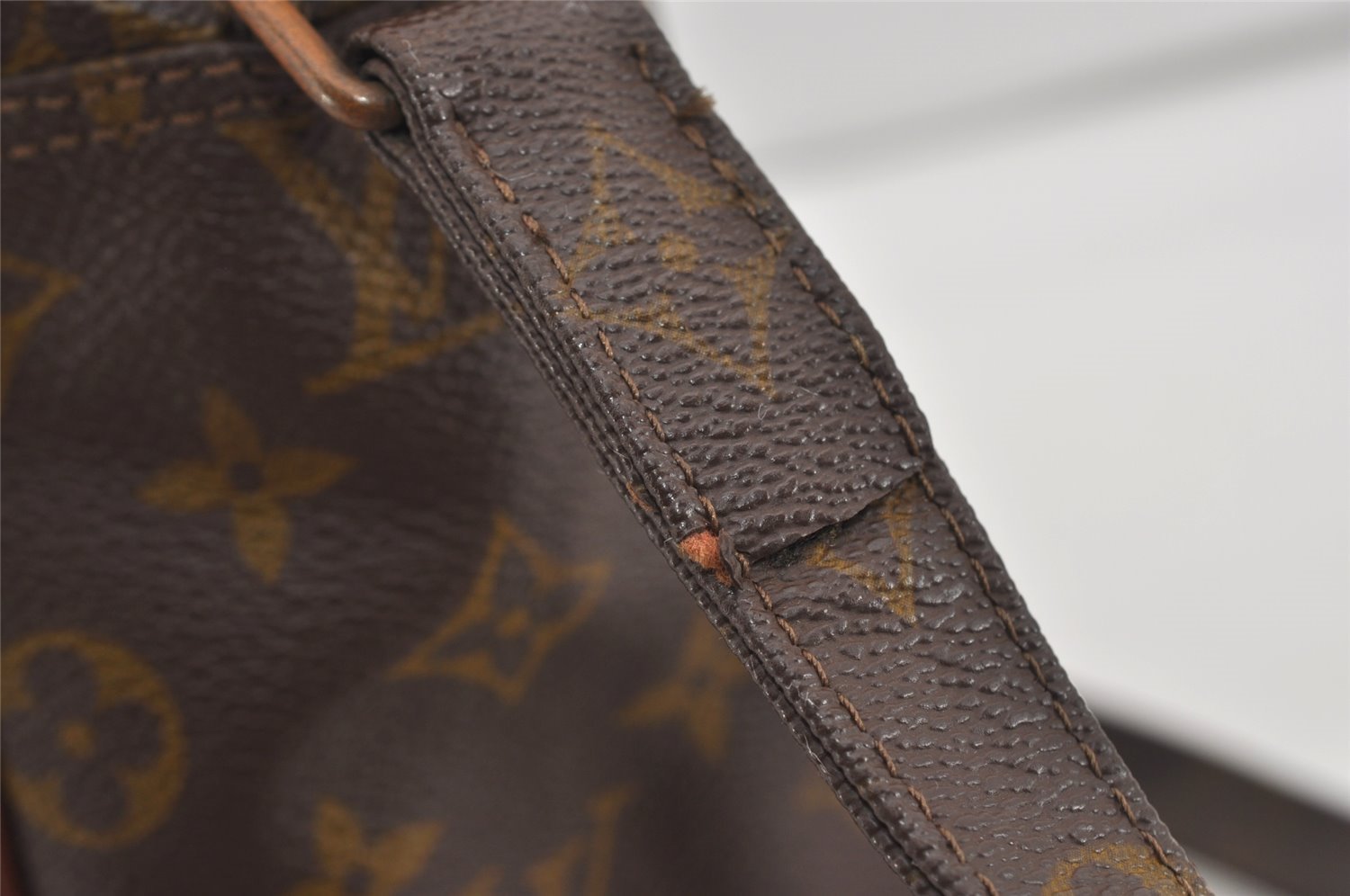 Authentic Louis Vuitton Monogram Marceau Shoulder Cross Body Bag Old Model 1644I