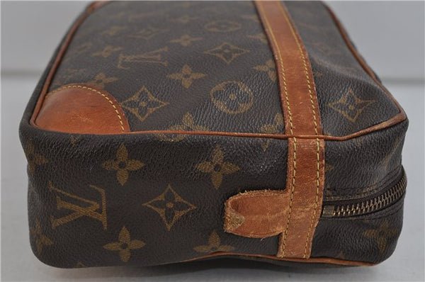 Authentic Louis Vuitton Monogram Compiegne 28 Clutch Hand Bag M51845 LV 1646D