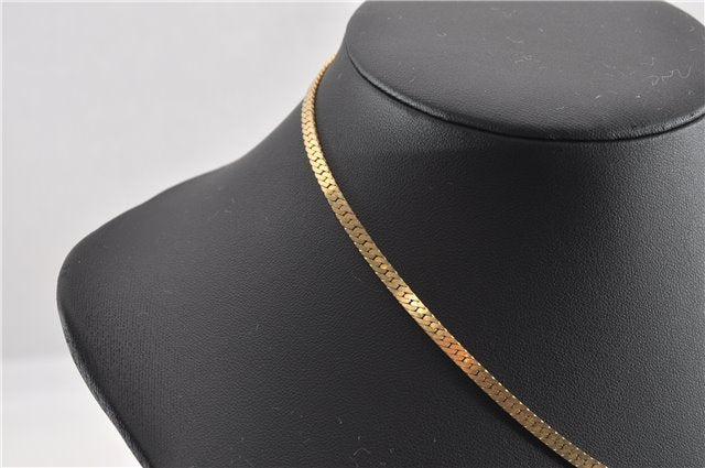 Authentic GIVENCHY Vintage Chain Necklace Gold Tone 1646G