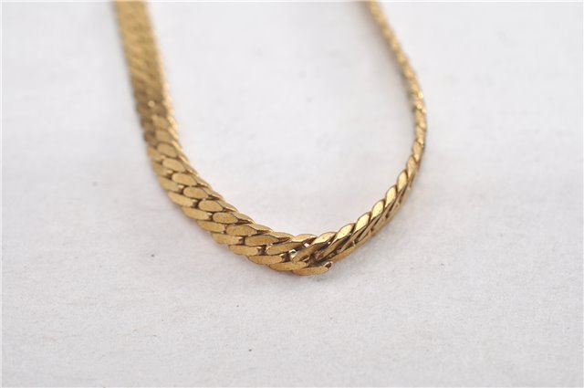 Authentic GIVENCHY Vintage Chain Necklace Gold Tone 1646G