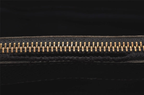 Auth Louis Vuitton Taiga Porte Documents Lozan Briefcase M30052 Black Junk 1646I