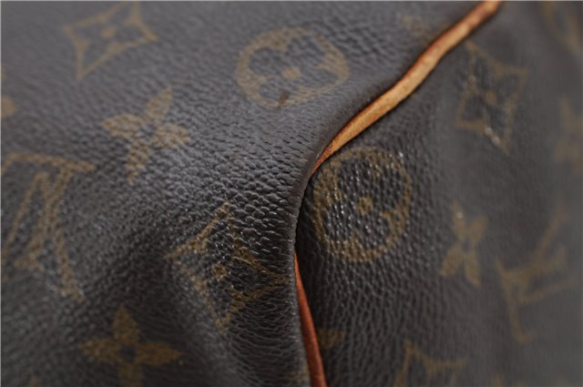 Authentic Louis Vuitton Monogram Speedy 35 Hand Bag M41524 LV 1647D