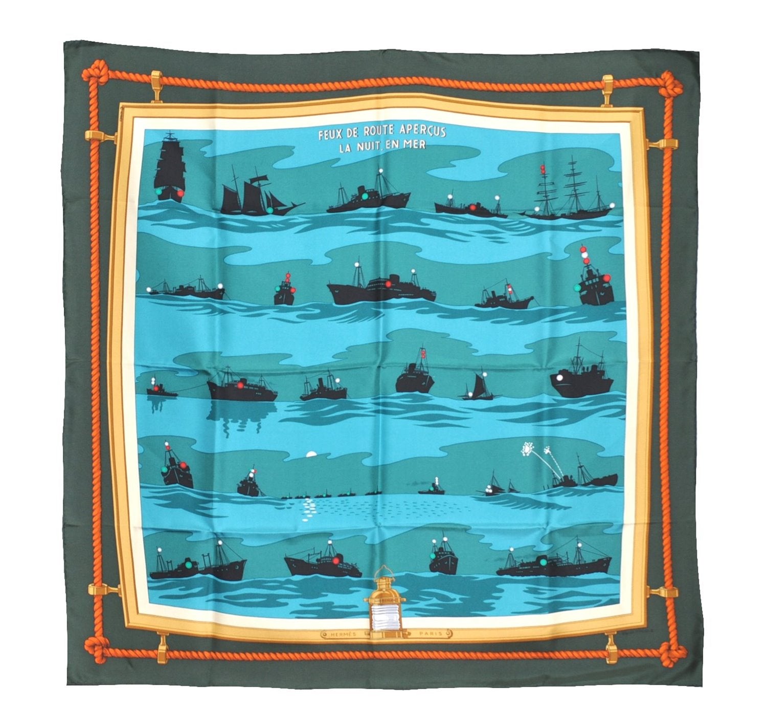 Authentic HERMES Carre 90 Scarf 