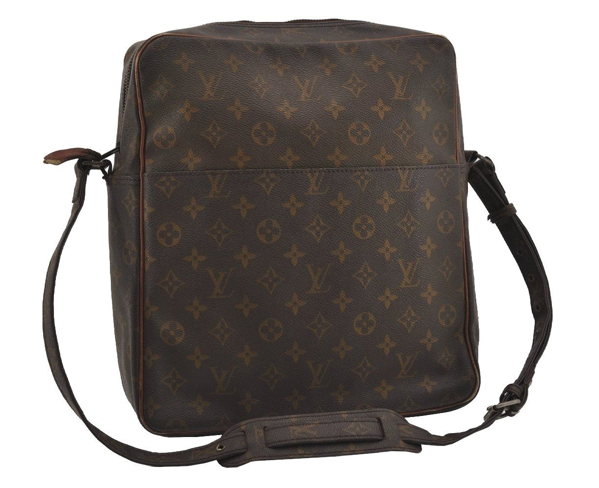 Authentic Louis Vuitton Monogram Marceau Shoulder Cross Body Bag Old Model 1647I