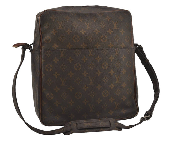 Authentic Louis Vuitton Monogram Marceau Shoulder Cross Body Bag Old Model 1647I