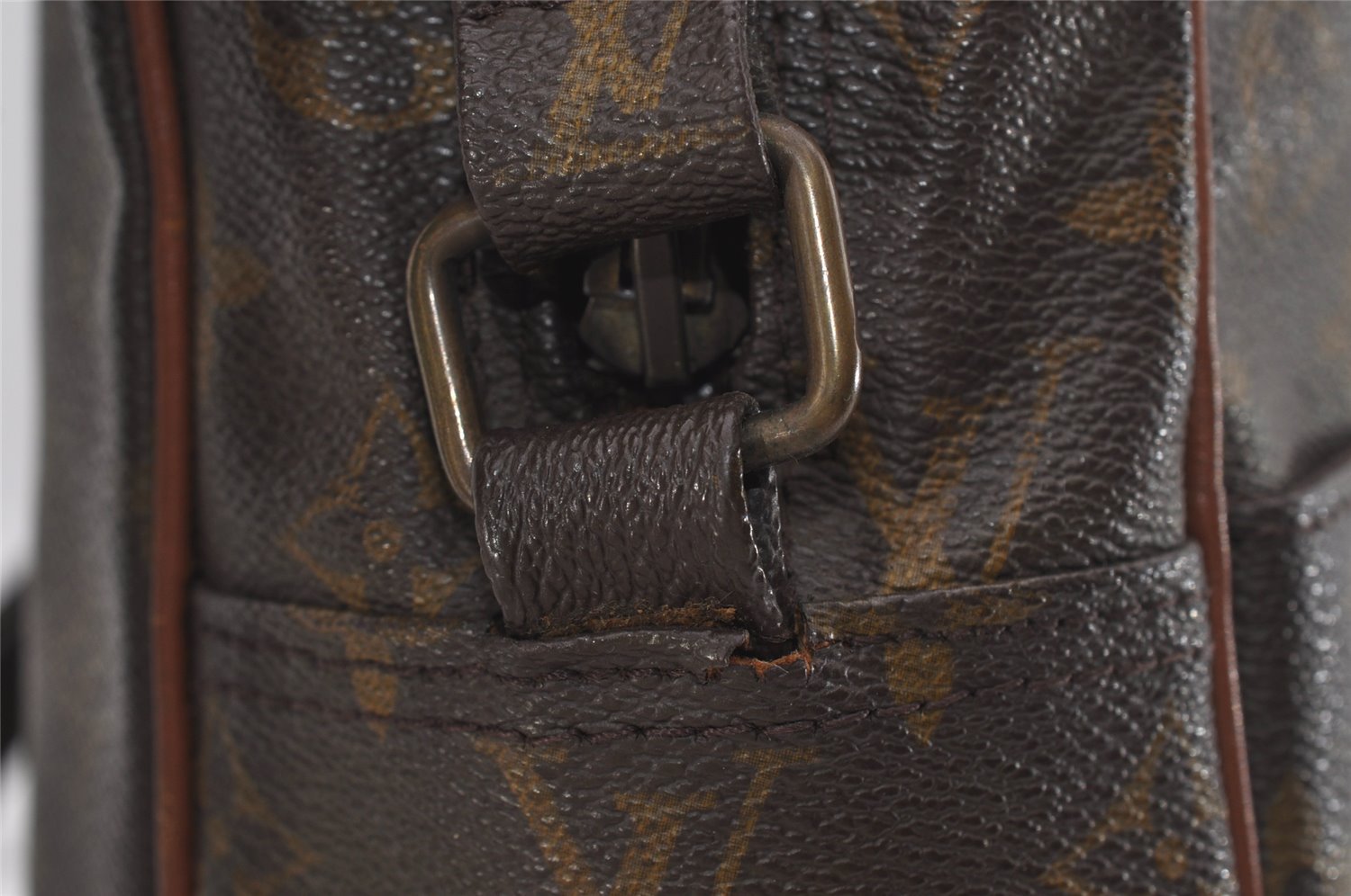 Authentic Louis Vuitton Monogram Marceau Shoulder Cross Body Bag Old Model 1647I