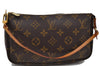 Authentic Louis Vuitton Monogram Pochette Accessoires Pouch M51980 LV 1649D