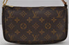 Authentic Louis Vuitton Monogram Pochette Accessoires Pouch M51980 LV 1649D