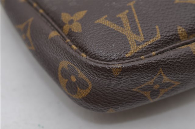 Authentic Louis Vuitton Monogram Pochette Accessoires Pouch M51980 LV 1649D