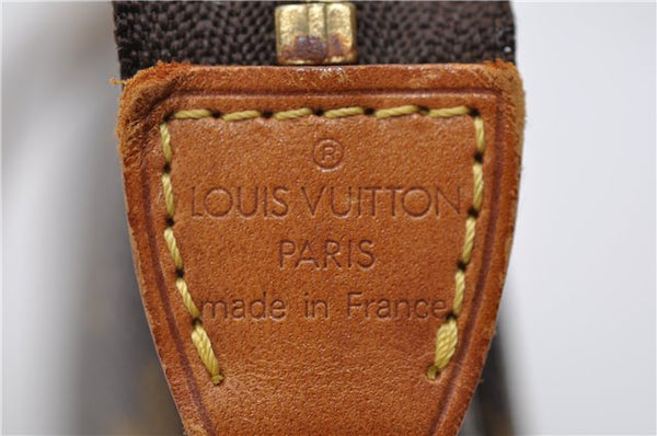 Authentic Louis Vuitton Monogram Pochette Accessoires Pouch M51980 LV 1649D