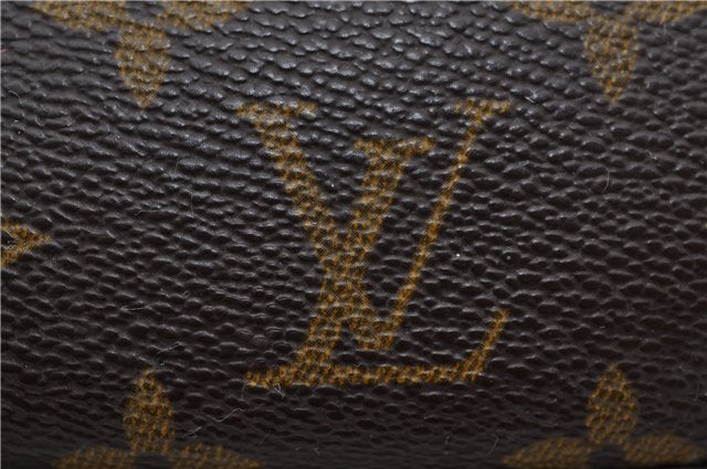 Authentic Louis Vuitton Monogram Pochette Accessoires Pouch M51980 LV 1649D