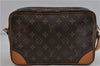 Auth Louis Vuitton Monogram Trocadero 27 Shoulder Cross Body Bag M51274 LV 1650D