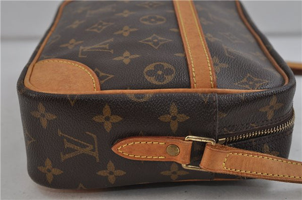 Auth Louis Vuitton Monogram Trocadero 27 Shoulder Cross Body Bag M51274 LV 1650D