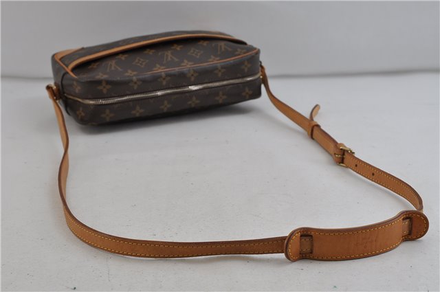 Auth Louis Vuitton Monogram Trocadero 27 Shoulder Cross Body Bag M51274 LV 1650D