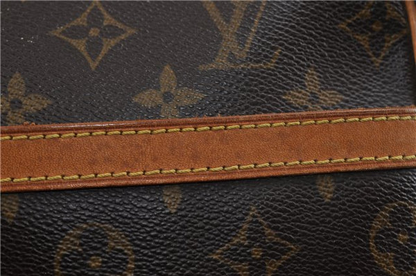 Auth Louis Vuitton Monogram Trocadero 27 Shoulder Cross Body Bag M51274 LV 1650D