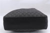 Authentic GUCCI Bamboo Shoulder Tote Bag GG Canvas Leather 92709 Black 1650E