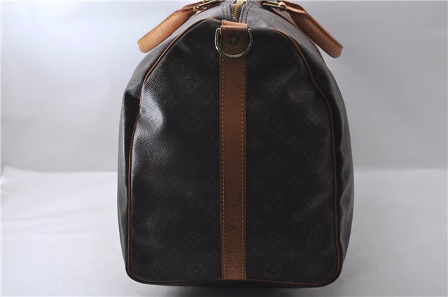 Authentic Louis Vuitton Monogram Keepall Bandouliere 50 Boston Bag M41416 1651D