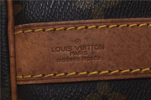 Authentic Louis Vuitton Monogram Keepall Bandouliere 50 Boston Bag M41416 1651D