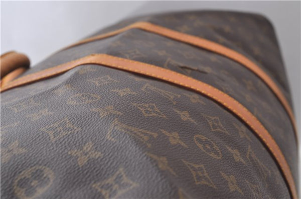 Authentic Louis Vuitton Monogram Keepall Bandouliere 50 Boston Bag M41416 1651D