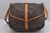 Authentic Louis Vuitton Monogram Saumur 35 Shoulder Cross Bag M42254 LV 1651F