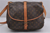 Authentic Louis Vuitton Monogram Saumur 35 Shoulder Cross Bag M42254 LV 1651F