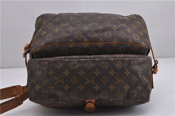 Authentic Louis Vuitton Monogram Saumur 35 Shoulder Cross Bag M42254 LV 1651F
