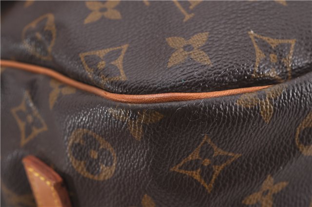 Authentic Louis Vuitton Monogram Saumur 35 Shoulder Cross Bag M42254 LV 1651F