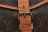 Authentic Louis Vuitton Monogram Saumur 35 Shoulder Cross Bag M42254 LV 1651F