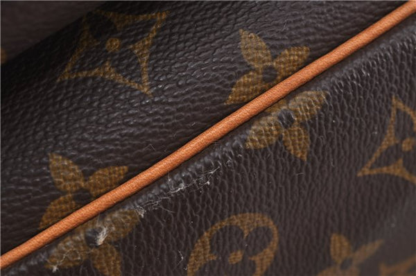 Authentic Louis Vuitton Monogram Saumur 35 Shoulder Cross Bag M42254 LV 1651F